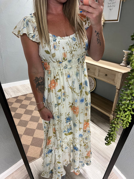 Whispering blossom dress