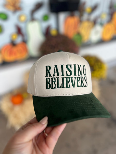 Raising Believers Hat-Green