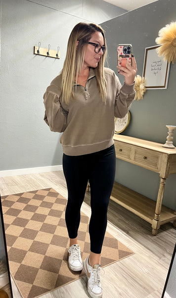 Scottie Pullover-Mocha