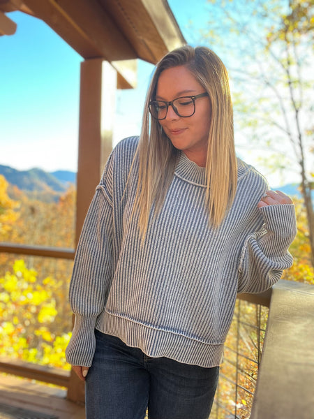 Fall Is Here-Dusty Blue