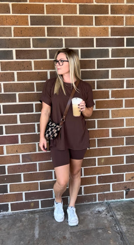 Nothing Compares Set-Espresso Brown