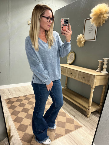 Goodbye Summer Hello Fall-indigo blue