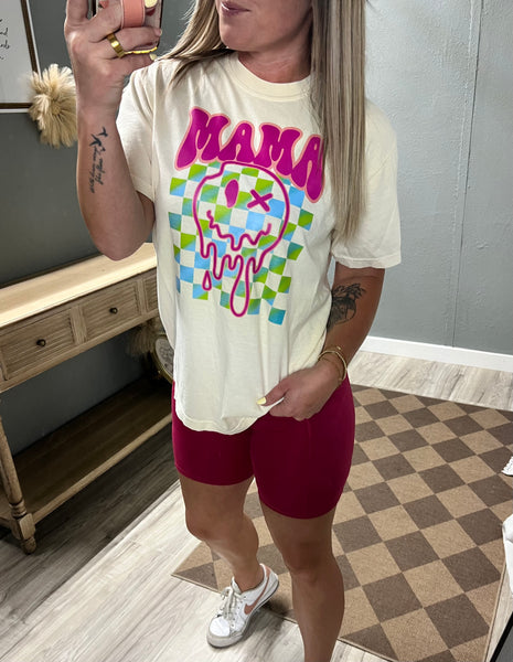 Fun Checker Smiley Tee