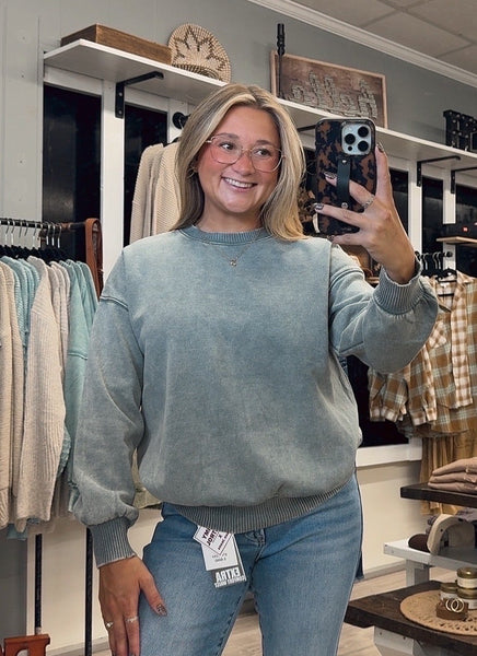 The Everyday Pullover-Jade
