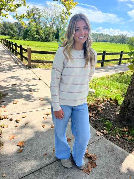 Sweetheart Stitch Pullover