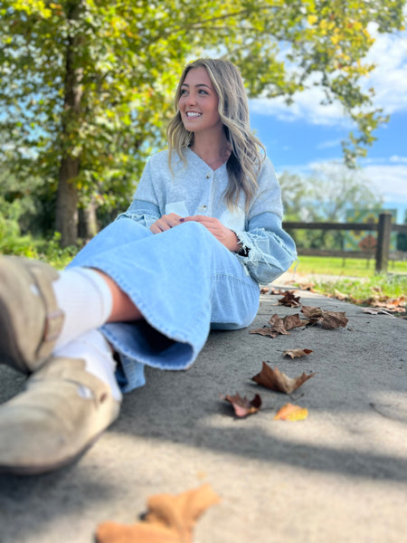 Bluebell Patch Cardigan