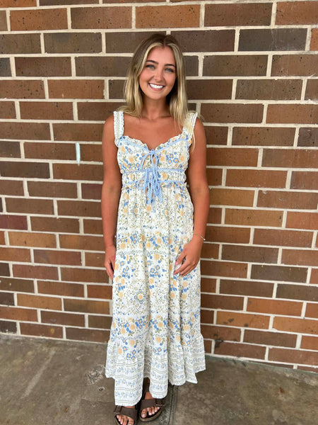 Springtime Flower Charm Dress