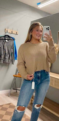 Crop Crop Baby-Dark Taupe