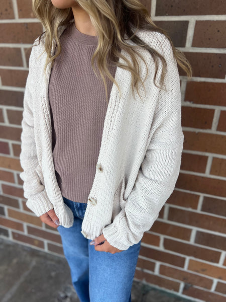 Latte Season Cardigan