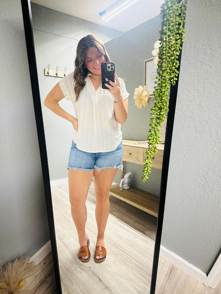 Love Me Some Strips-khaki/rust