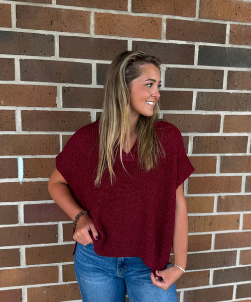 Cranberry Crush Knit