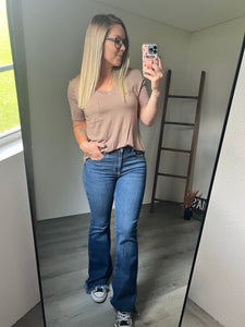 Be Like Bamboo Top-Smokey Taupe