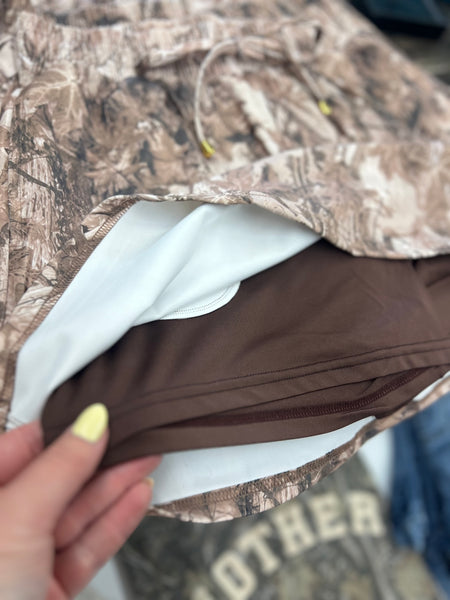 Camo Skort