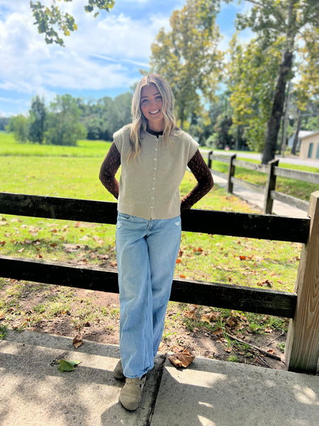Stone Sweater Vest