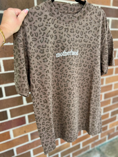 Motherhood Leopard Tee