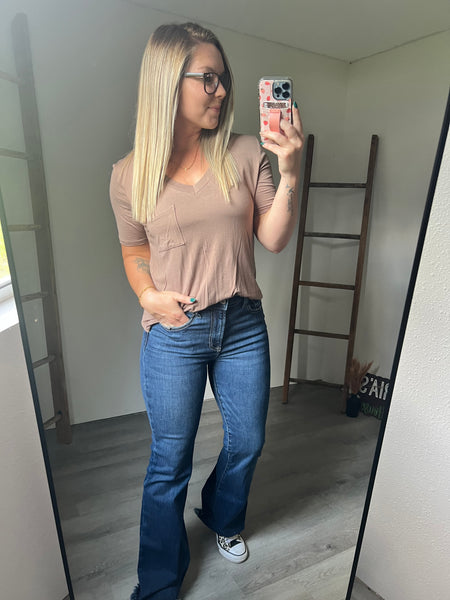 Be Like Bamboo Top-Smokey Taupe