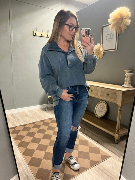 Cooler Days In the Color Denim