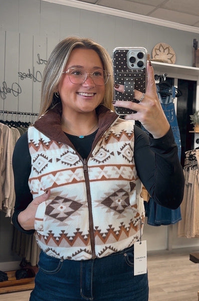 Reversible Corduroy Puffer Vest