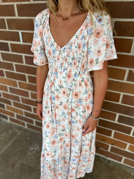 Rolling In The Flowers Dress