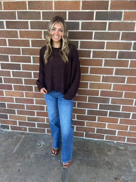 The Gracie Knit- Coffee