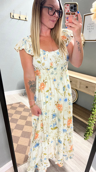 Whispering blossom dress