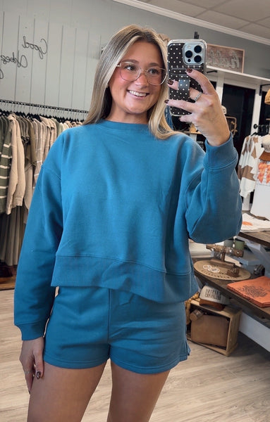 Snowflake Set-Dusty Blue