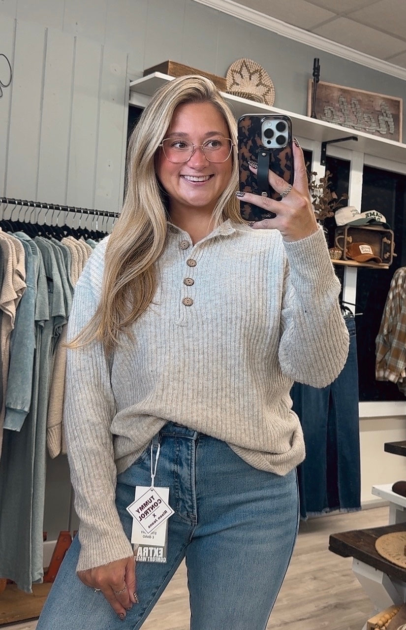 Dani Sweater-Oatmeal