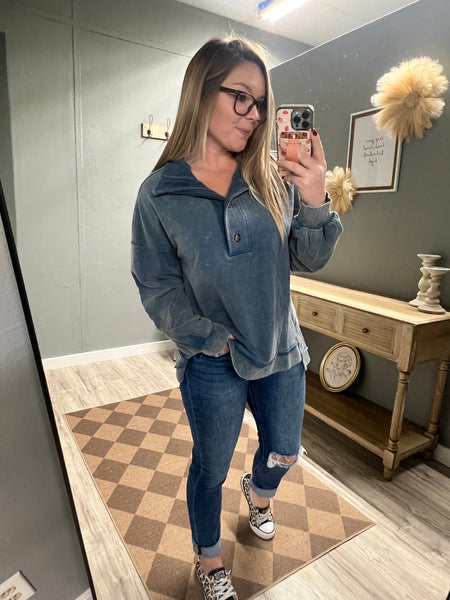 Cooler Days In the Color Denim
