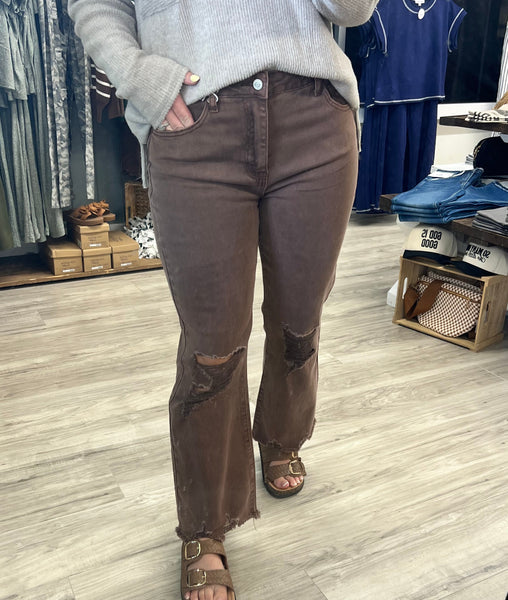 Bonfire Jeans-Brown
