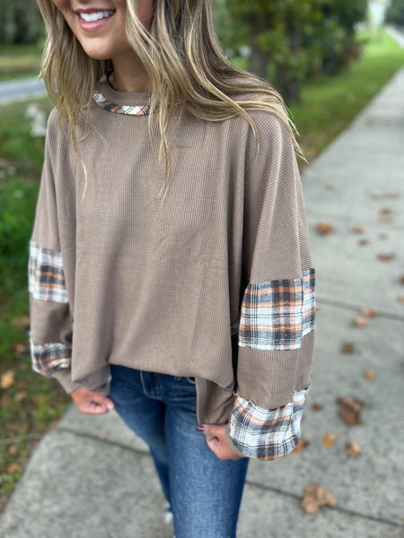 Harvest Haven Plaid Pullover