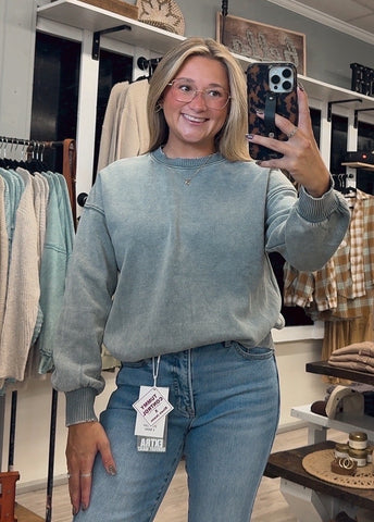 The Everyday Pullover-Jade