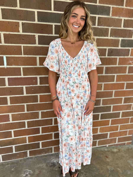 Rolling In The Flowers Dress