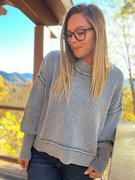 Fall Is Here-Dusty Blue