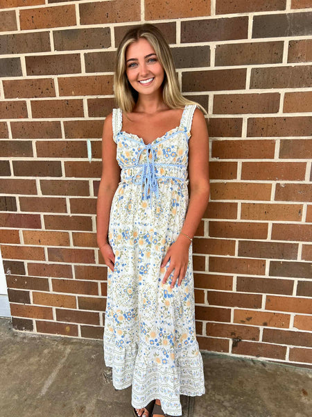 Springtime Flower Charm Dress