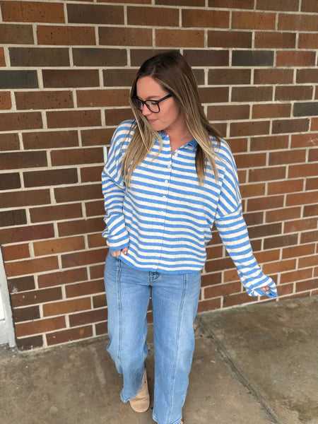 The Millie Top- Blue