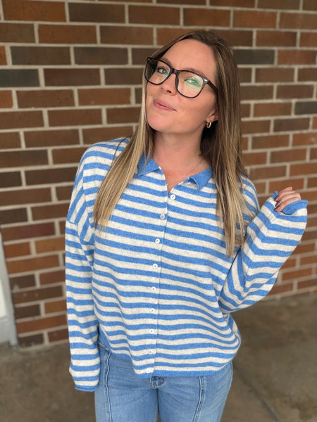 The Millie Top- Blue