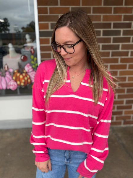 Delaney Top- Pink