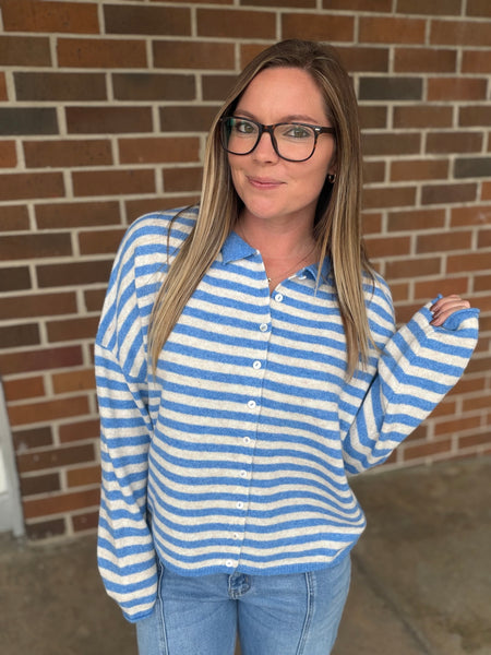 The Millie Top- Blue