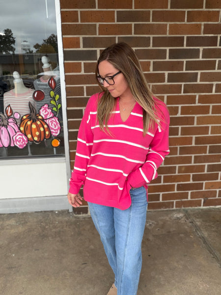 Delaney Top- Pink