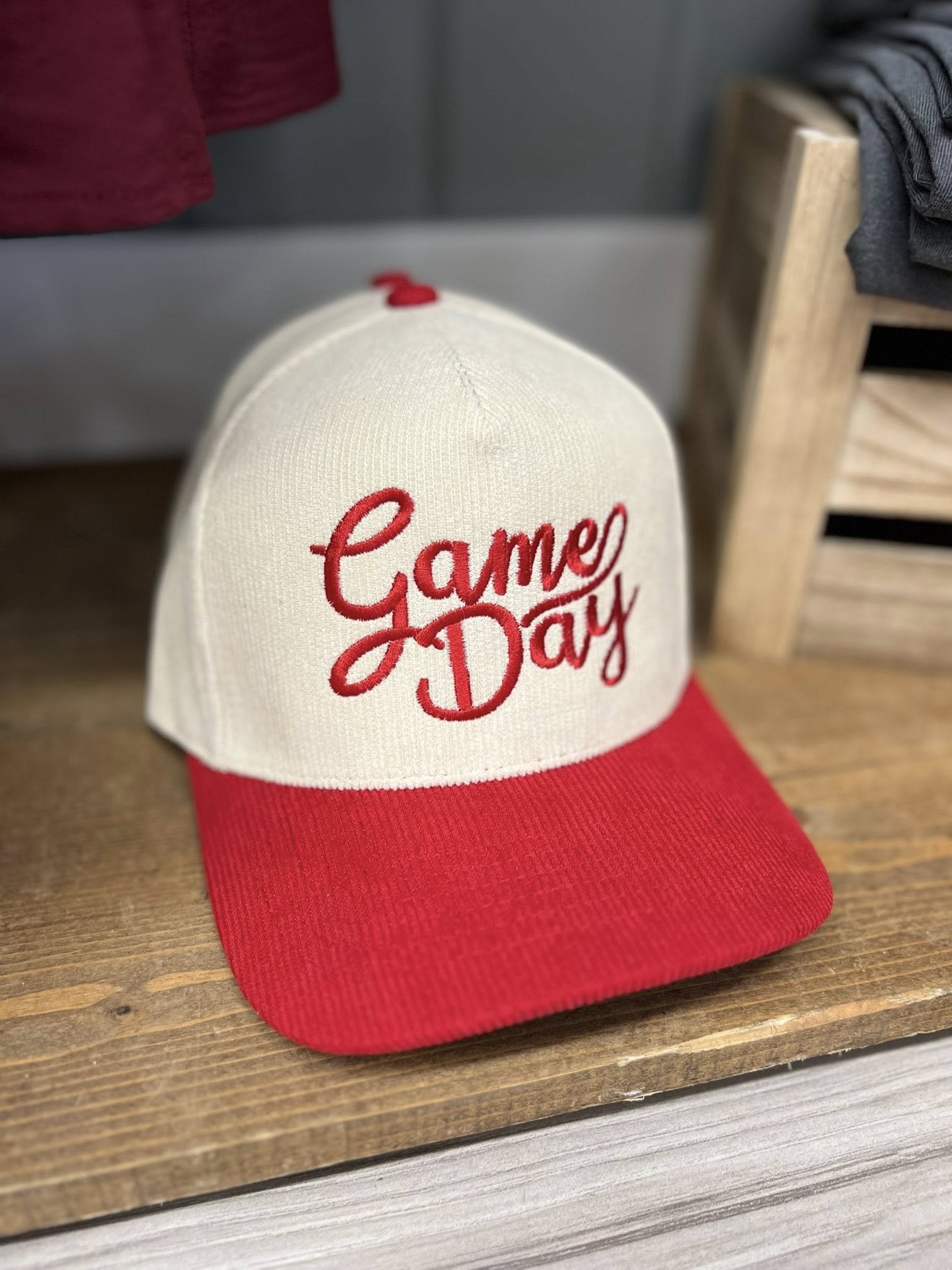 Game Day Hat-Red
